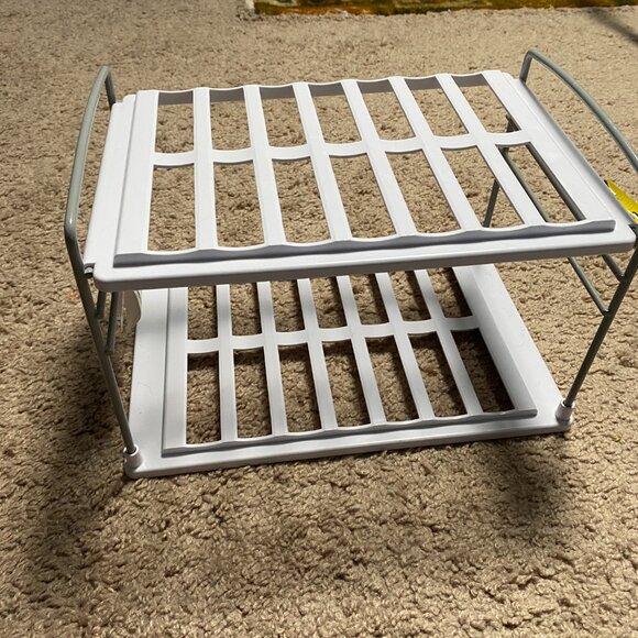 YouCopia UpSpace Water Bottle and Travel Mug Cabinet Organizer, Adjustable Rack - Picture 10 of 13